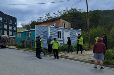 Desbarataron intento de ocupación de terreno municipal en el barrio Bella Vista de Ushuaia