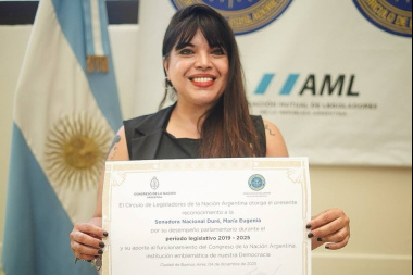 Duré: “Dejo el Senado con la enorme gratitud y confianza que me dieron los fueguinos y fueguinas”