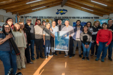 Municipio, veteranos y docentes antárticos trabajan para llevar la temática soberanía a las escuelas