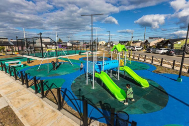 Río Grande concreta la renovación de espacios públicos