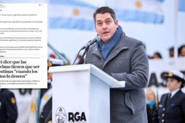 Martin Perez cruzó a Milei por las declaraciones sobre Malvinas: "Un grave error político e histórico"