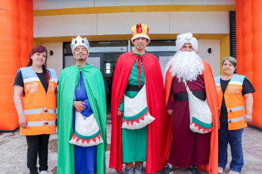 Los Reyes Magos recorren Tierra del Fuego