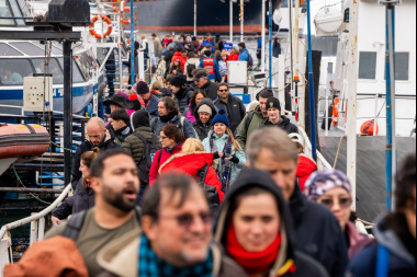 Más de 100 mil cruceristas arribaron a Tierra del Fuego en lo que va de la temporada 2025/2026