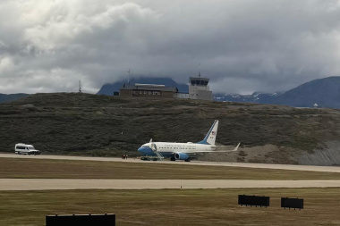 Preocupación y sorpresa por arribo de un avión del Departamento de Defensa de EEUU a Ushuaia