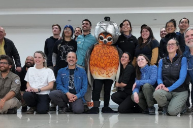 Brindaron capacitación para la investigación y el rastreo satelital de aves playeras en Río Grande