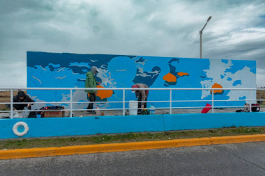 Avanzan los trabajos de puesta en valor del Paseo “General Belgrano” en Río Grande