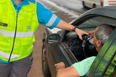 La Agencia de Seguridad Vial registró más de 2 mil casos de alcoholemia positiva durante enero