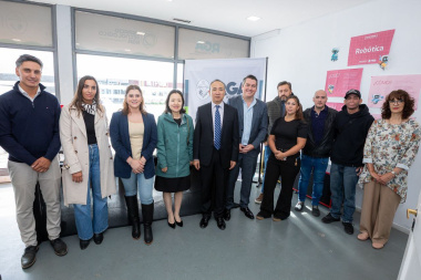 Productores y emprendedores riograndenses presentaron sus productos a la delegación china