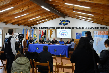 El Centro de Veteranos de Guerra presentó la agenda por la 'Semana de Malvinas' en Río Grande
