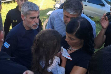Apareció Esmeralda, la nena de 2 años que buscaban en Córdoba