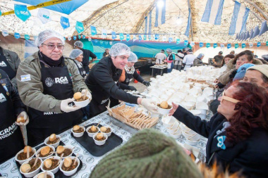 Río Grande prepara un almuerzo popular para acompañar el desfile del 2 de abril