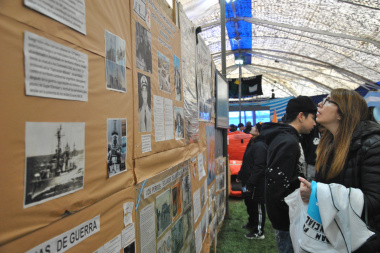 Más de 20 mil personas visitaron la Carpa de la Dignidad por la Semana de Malvinas en Río Grande