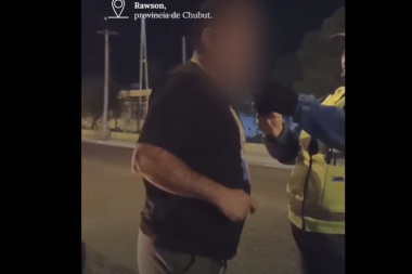 Inconsciente al volante en Chubut: fue detenido dos veces en 14 días por alcoholemia positiva grave