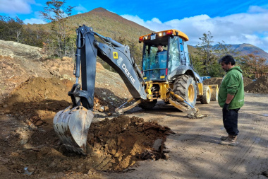 Vialidad Provincial continúa trabajando en distintas rutas de Ushuaia, Tolhuin y Río Grande