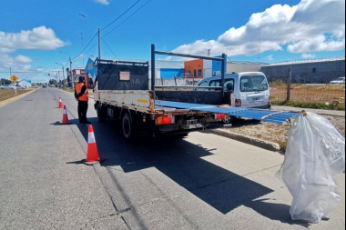 En Río Grande, el Municipio promueve el transporte de objetos y materiales de manera segura