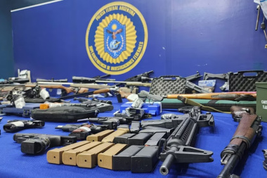 Tierra del Fuego quedó involucrada en una red internacional de tráfico de armas