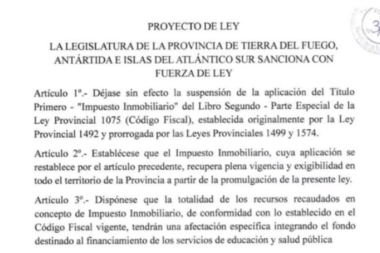 La Provincia avanza sobre el Impuesto Inmobiliario y reabre una histórica disputa con los municipios
