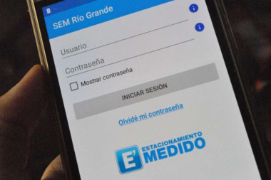 Recuerdan los cambios que se implementarán en la app del estacionamiento medido en Río Grande