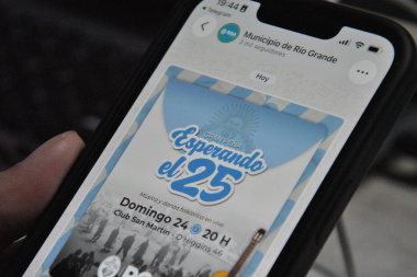 En Río Grande, el Municipio lanzó un canal oficial de difusión en WhatsApp