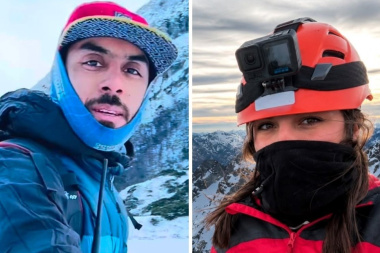 Dolorosos mensajes de despedida para el guía y la turista uruguaya que murieron en la tragedia del Vicinguerra