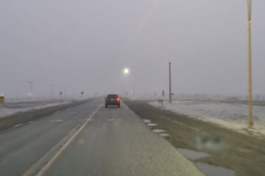 Máxima precaución en las rutas fueguinas por niebla y lluvias previstas para este sábado