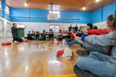 Con gran convocatoria se realizó la jornada “Intercentros de Estudiantes Secundarios” en Río Grande