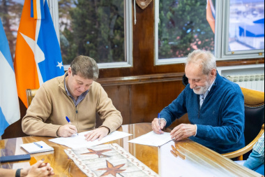 Melella firmó acuerdo con una empresa canadiense para impulsar proyectos acuícolas