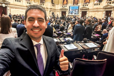 Adrián Ravier, el nuevo vocero, uno de los directores de la fundación libertaria investigada por millonarias donaciones