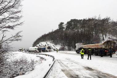 Piden extremar cuidados al conducir en distintos sectores de la Ruta 3 ante el inicio del invierno