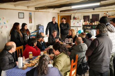 Melella se reunió con productores de Margen Sur para avanzar en la regularización de tierras