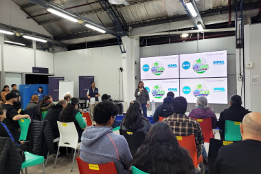 Fundación Mirgor brindó charla sobre hidroponía junto a estudiantes del Colegio ‘Haspen’ de Río Grande