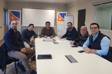 Terra Ignis y el Colegio de Ingenieros de Tierra del Fuego firmaron convenio de capacitación y cooperación técnica