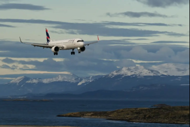 LATAM inauguró su primer vuelo directo entre Brasil y Ushuaia con más de 190 pasajeros