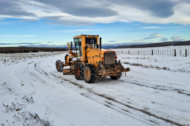 Operativo Invierno: Vialidad Provincial refuerza trabajos en rutas fueguinas