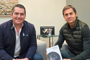 Martín Perez recibió a Federico Sciurano y analizaron la actualidad de Río Grande y la provincia