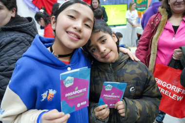 "Río Grande de Fiesta": infancias festejaron un nuevo aniversario de la ciudad