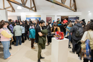 El Museo Fueguino de Arte inauguró una nueva muestra por su 16° aniversario en Río Grande