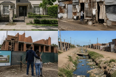 Crisis habitacional en Argentina: faltan 1,7 millones de viviendas y 5,7 millones de hogares padecen problemas