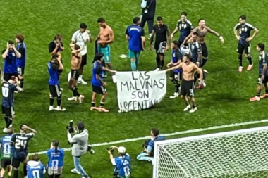 Reino Unido pidió a la FIFA investigar a la Argentina por la bandera de Malvinas