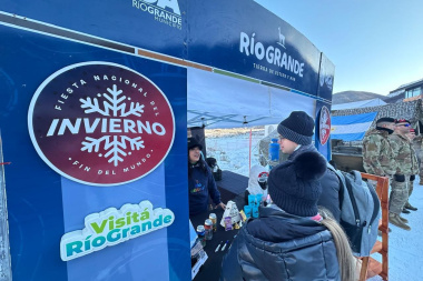 Río Grande promocionó su oferta turística y productiva en la ‘Fiesta Nacional del Invierno’