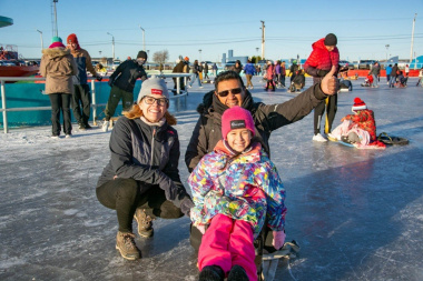 Anuncian actividades en la pista de patinaje del Cono de Sombra en Río Grande