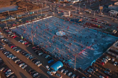 “Invierno Activo” en Río Grande: el Municipio ofrecerá una noche de juegos en la pista de patinaje