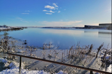 Ante el descongelamiento, el Municipio pide no ingresar a la Laguna de los Patos en Río Grande