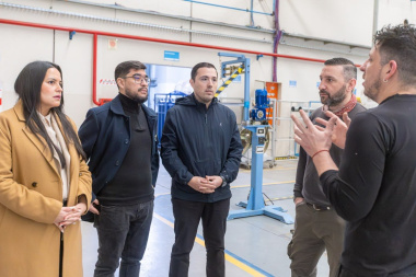 El Municipio acompañó la puesta a punto de la planta de Aires del Sur