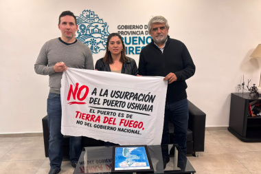 “Todos tenemos que levantar la bandera de que el puerto es de los fueguinos”