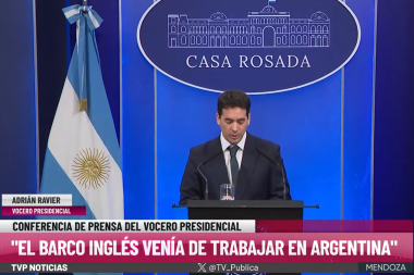 Nación se pronunció sobre la operación del buque petrolero inglés en el puerto de Ushuaia