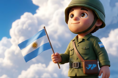 Malvinito, el personaje infantil que, con ayuda de la inteligencia artificial, relata historias de grandes héroes para los más chicos