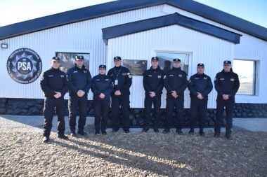 La Policía de Seguridad Aeroportuaria creó una nueva unidad regional en Ushuaia