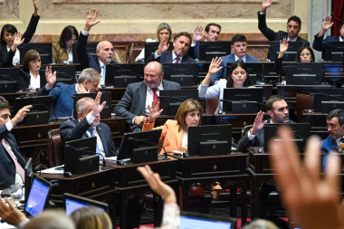 Los senadores cobrarán desde enero más de $13 millones en bruto