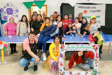 Comedores de Río Grande cerraron el Mes de las Infancias con festejos en los barrios